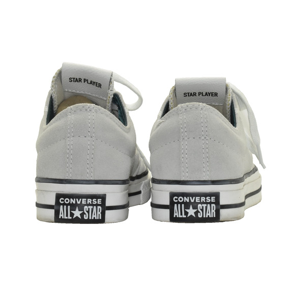A8 Auth CONVERSE STAR PLAYER 76 Ox Light Gray Suede Trainer Shoes A05622C Size 7 - Picture 4 of 6